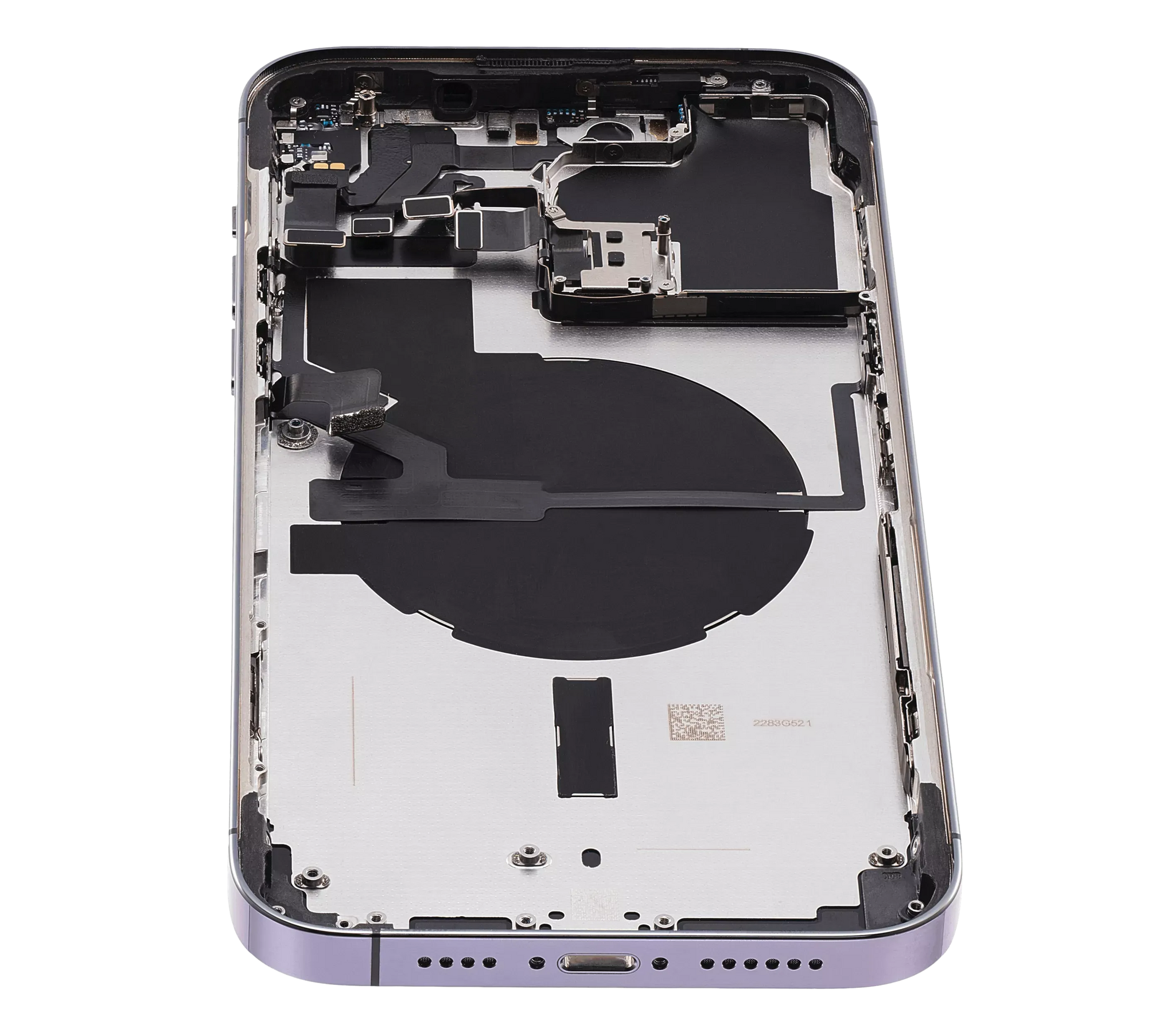 Back Housing W/ Small Parts For iPhone 14 Pro Max (US Version) (Pull) (Deep Purple)