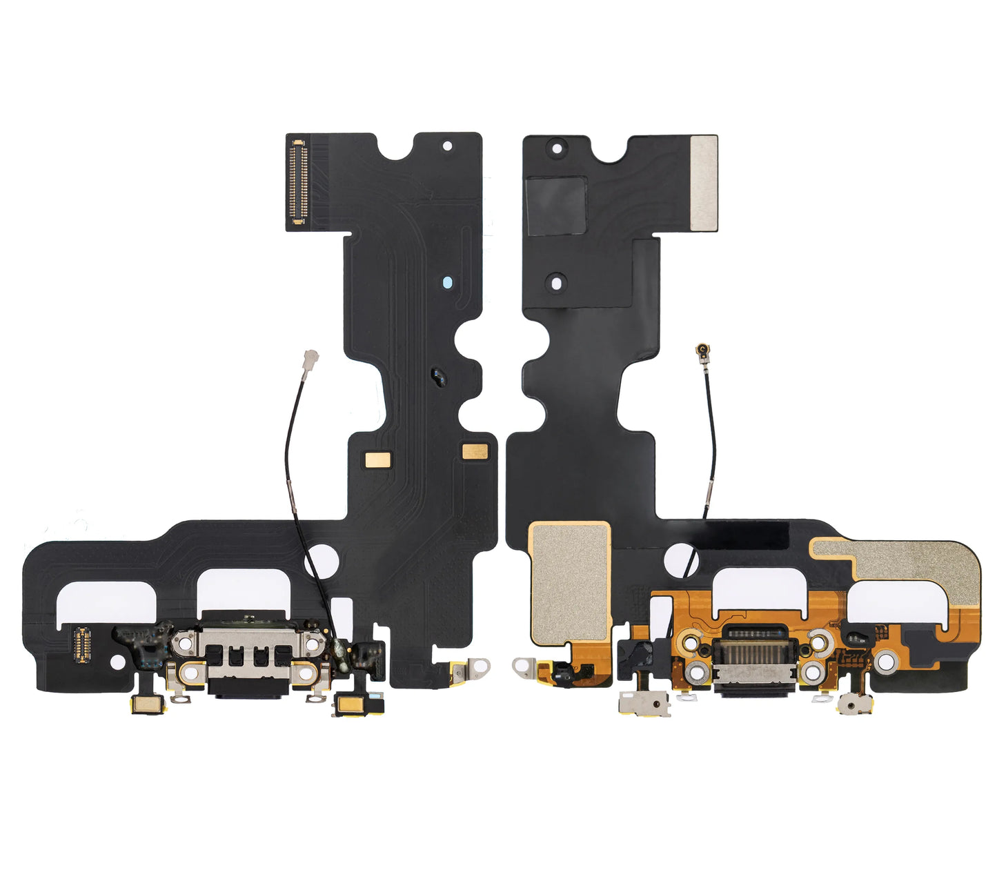 Charging Port Flex Cable For iPhone 7 (Pull) (Jet / Matte Black)