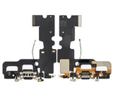 Charging Port Flex Cable For iPhone 7 (Pull) (Jet / Matte Black)