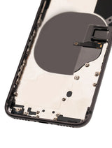Back Housing W/ Small Components Pre-Installed For iPhone 8 (Pull) (Space Gray