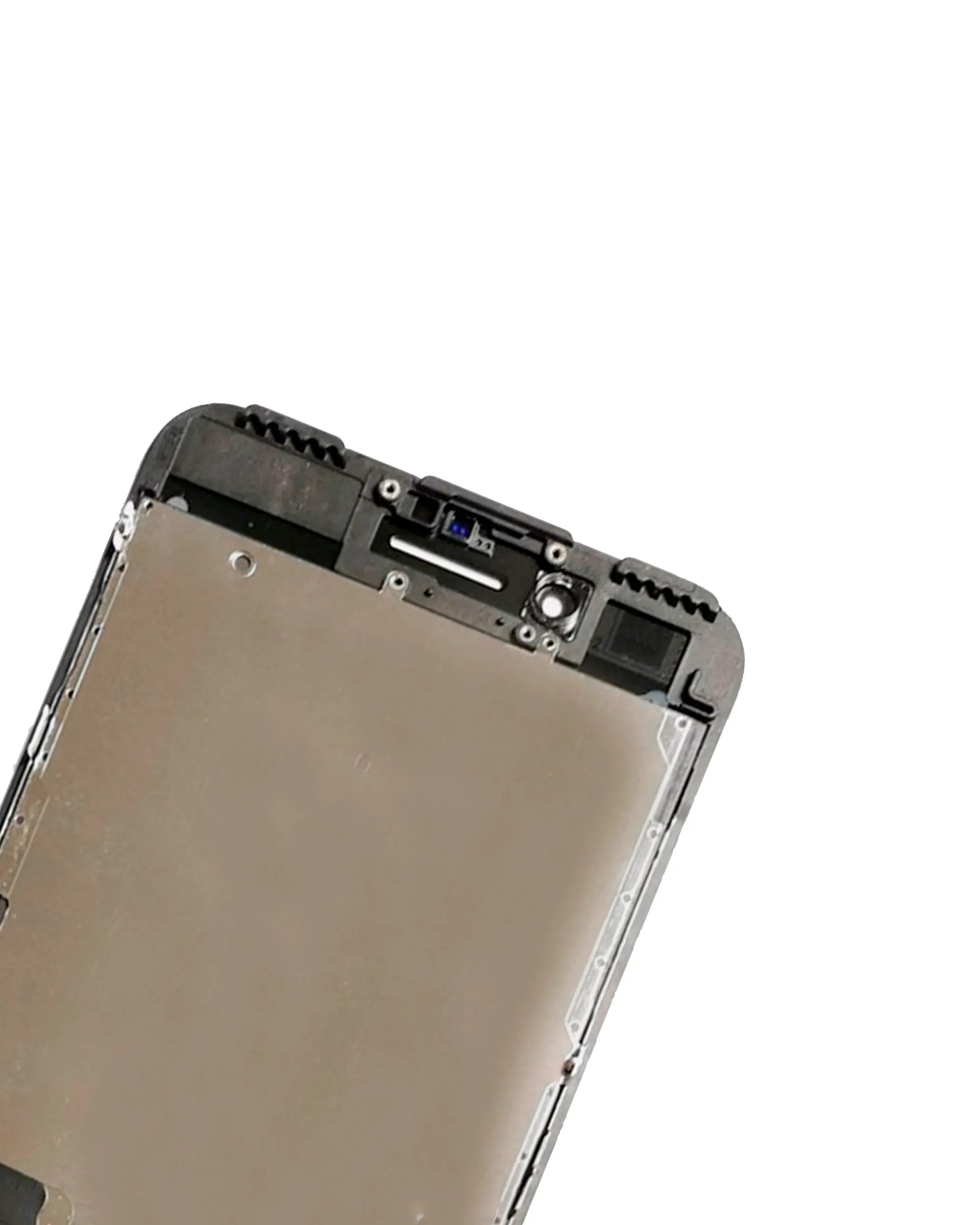 LCD Assembly With Steel Plate For iPhone 7 Plus (Refurbished: LG) (Black)