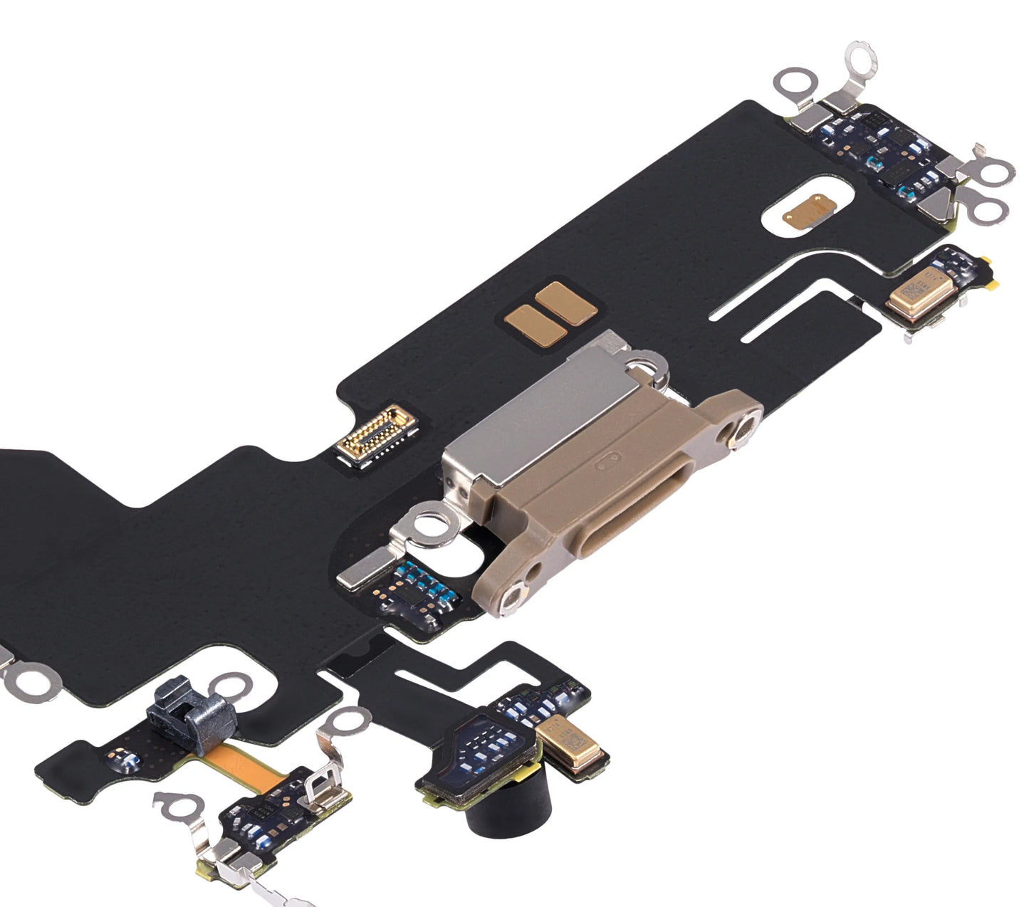 Charging Port Flex Cable For iPhone 13 Pro (Pull) (Gold)