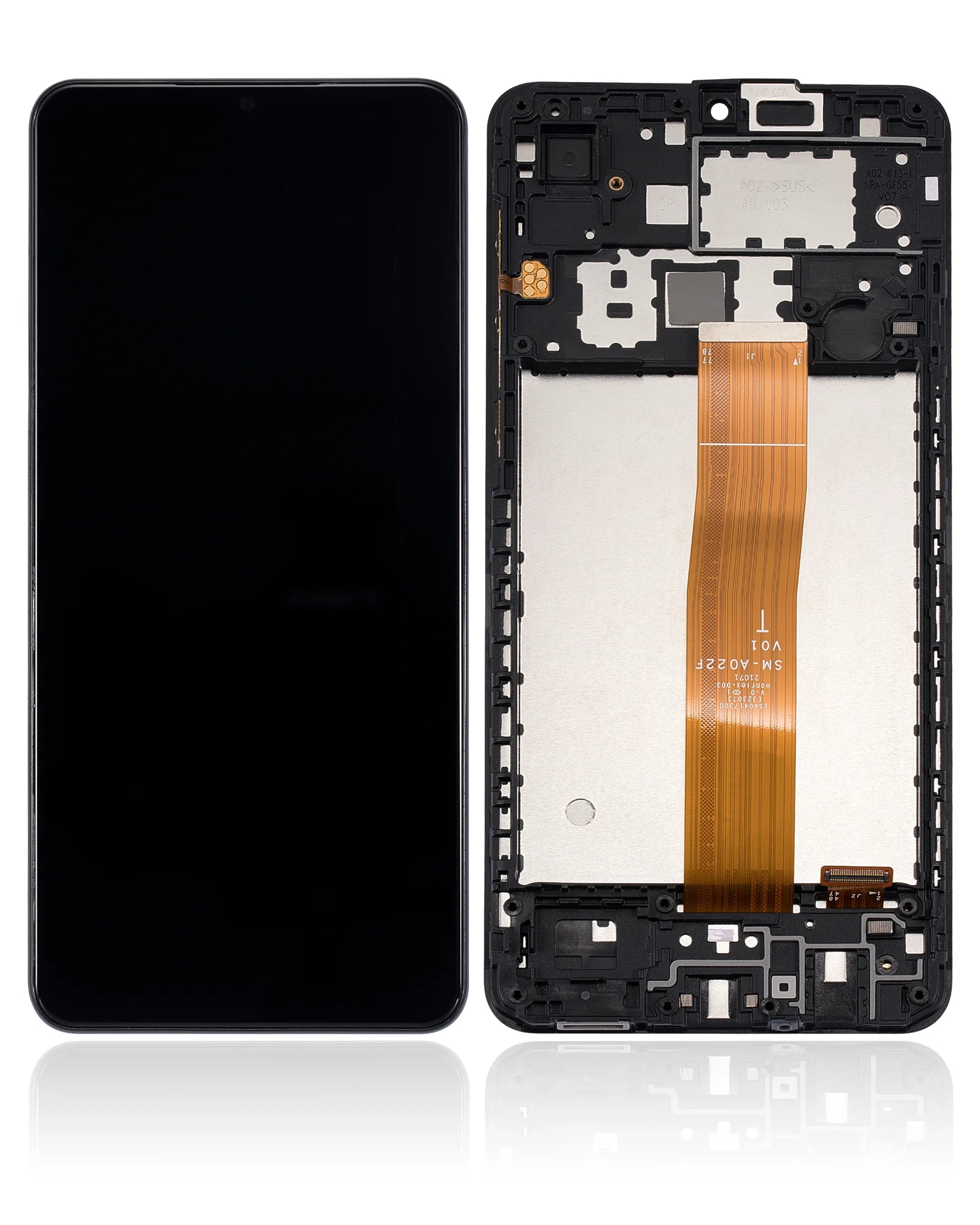 LCD Assembly With Frame For Samsung Galaxy A02 (A022F / 2020) (Refurbished) (All Colors)