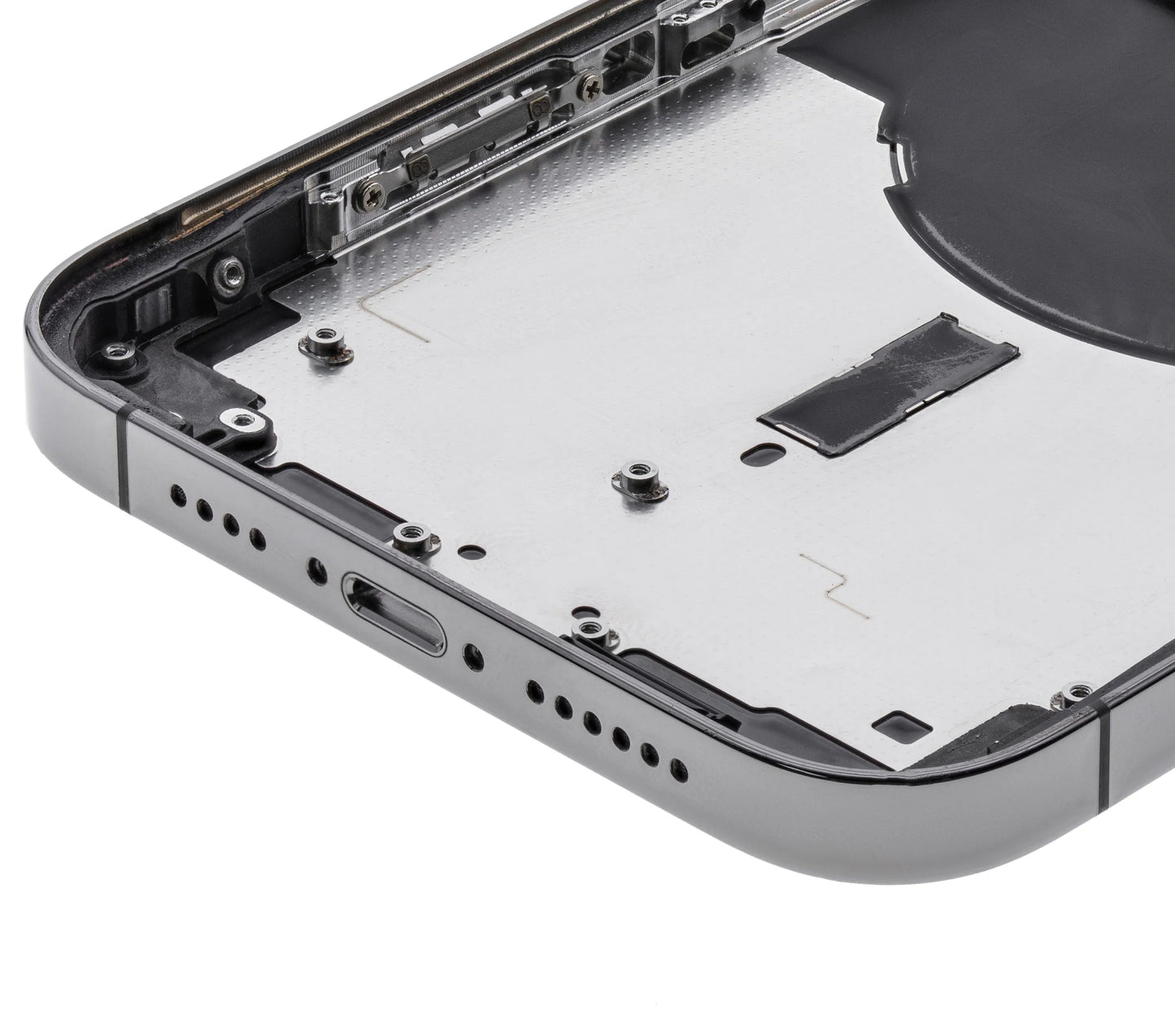 Back Housing W/ Small Parts For iPhone 12 Pro Max (US Version) (Pull) (Graphite)