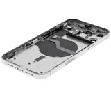 Back Housing W/ Small Parts For iPhone 12 Pro Max (US Version) (Pull) (Silver)