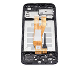 LCD Assembly With Frame For Samsung Galaxy A03 Core (A032 / 2021) (Refurbished) (Black)