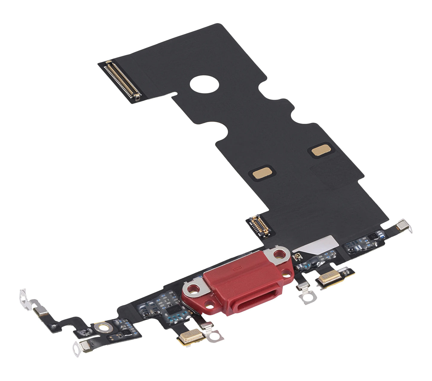 Charging Port Flex Cable For iPhone SE (2022) (Pull) (Red)