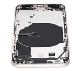Back Housing W/ Small Components Pre-Installed For iPhone SE (2022) (Pull) (Starlight)