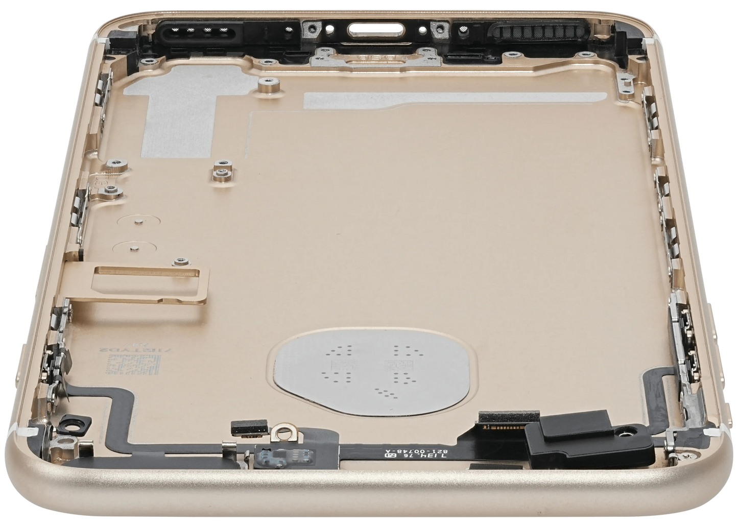 Back Housing W/ Small Components Pre-Installed For iPhone 7 Plus (Pull) (Gold)