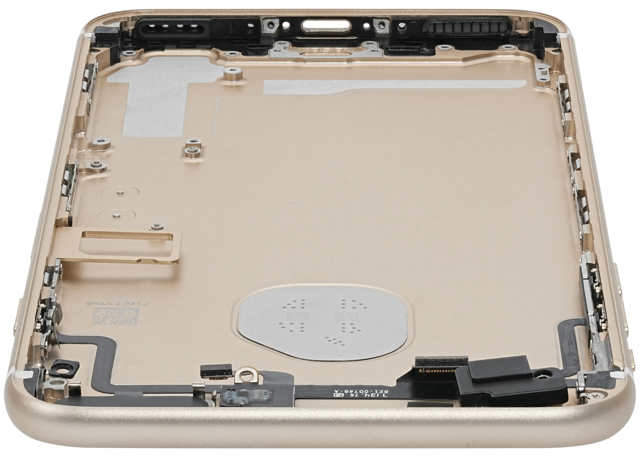 Back Housing W/ Small Components Pre-Installed For iPhone 7 Plus (Pull) (Gold)