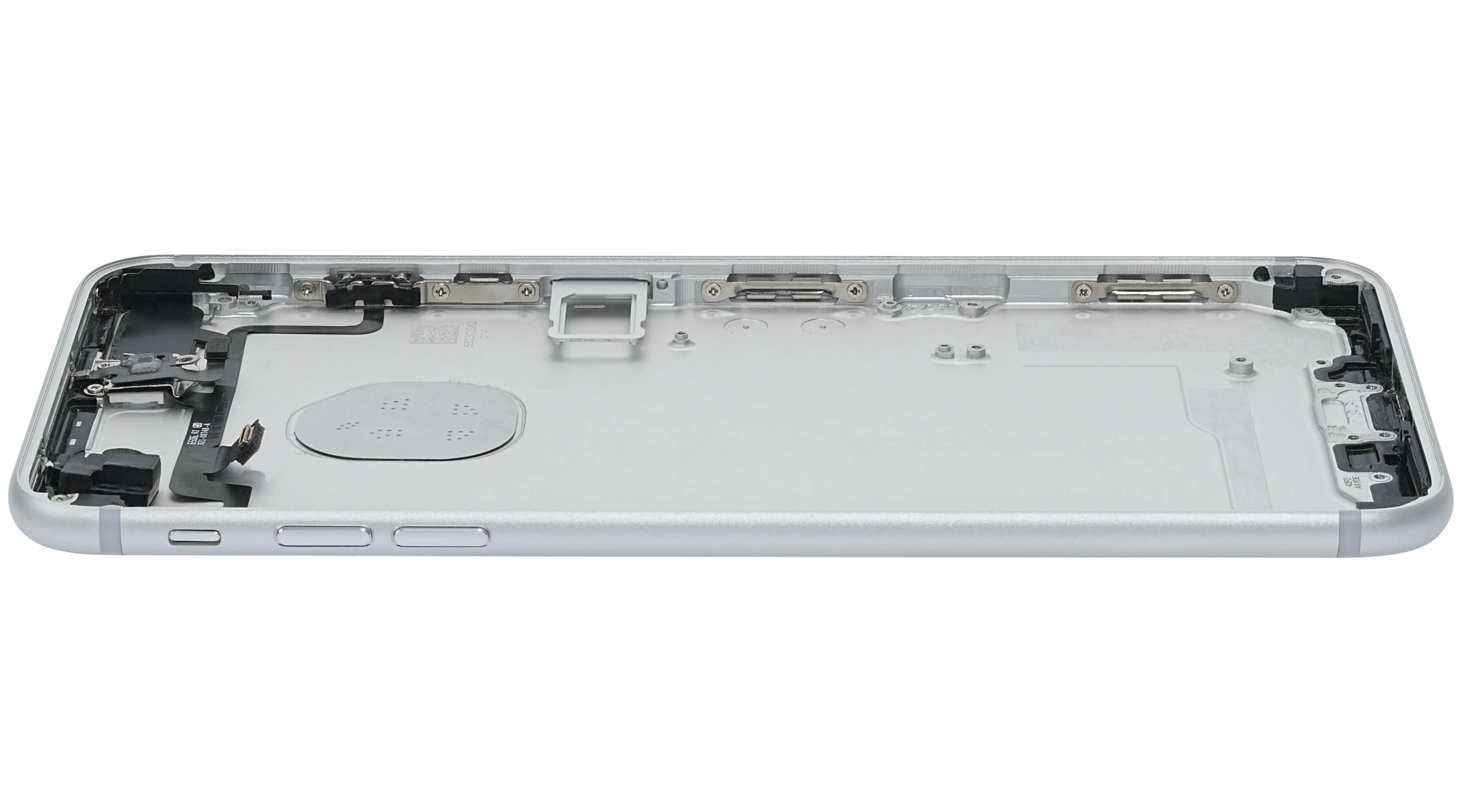 Back Housing W/ Small Components Pre-Installed For iPhone 7 Plus (Pull) (Silver)