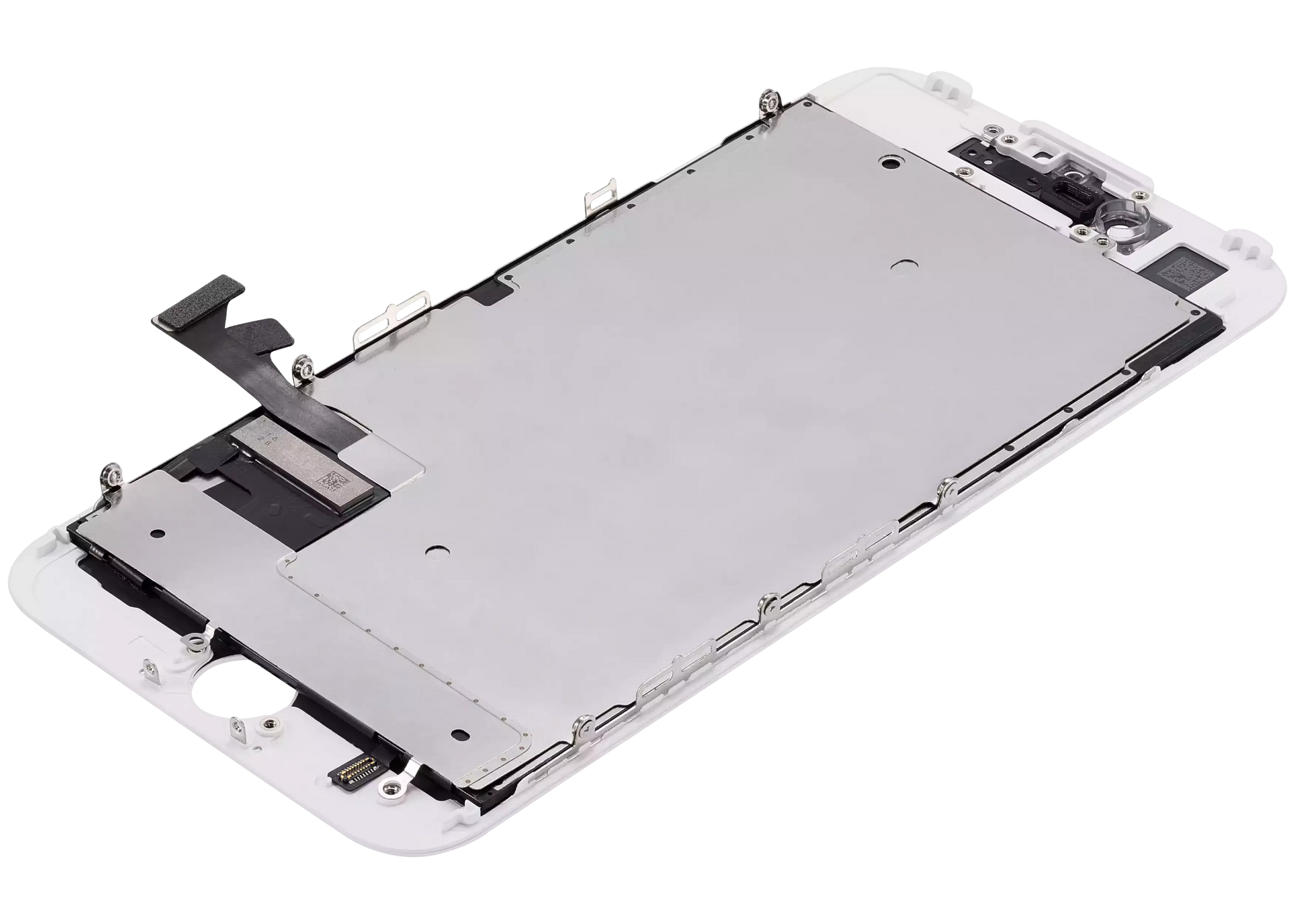 LCD Assembly With Steel Plate For iPhone 7 (Refurbished) (White)
