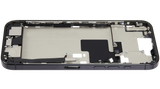 Mid-Frame Housing W/ Charging Port Flex & Small Parts For iPhone 16 Pro Max (EU / Global Version) (Pull) (Black Titanium)