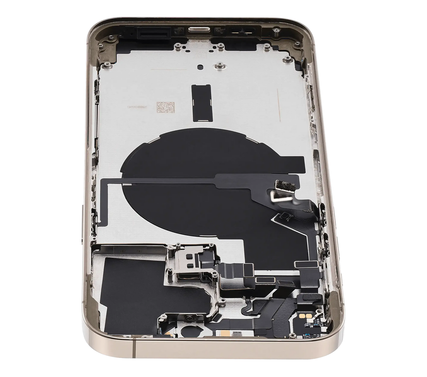 Back Housing W/ Small Parts For iPhone 14 Pro Max (US Version) (Pull) (Gold)