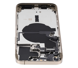 Back Housing W/ Small Parts For iPhone 14 Pro Max (US Version) (Pull) (Gold)