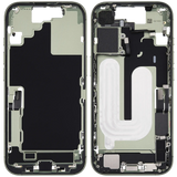 Mid-Frame Housing W/ Charging Port Flex & Small Parts For iPhone 17 (EU / Global Version) (Pull) (Sage)