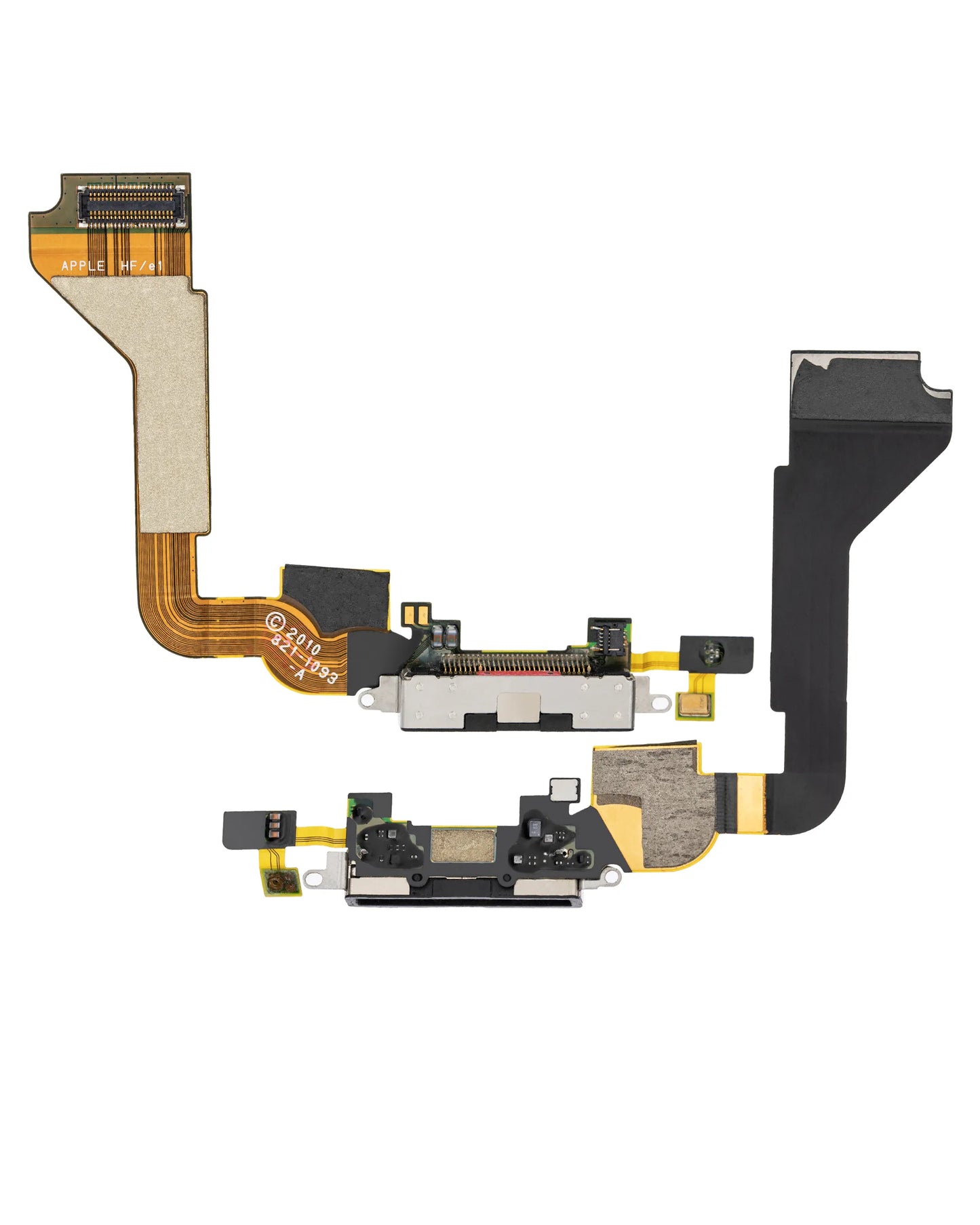 Charging Port Cable For iPhone 4 (GSM) (Pull) (Black)