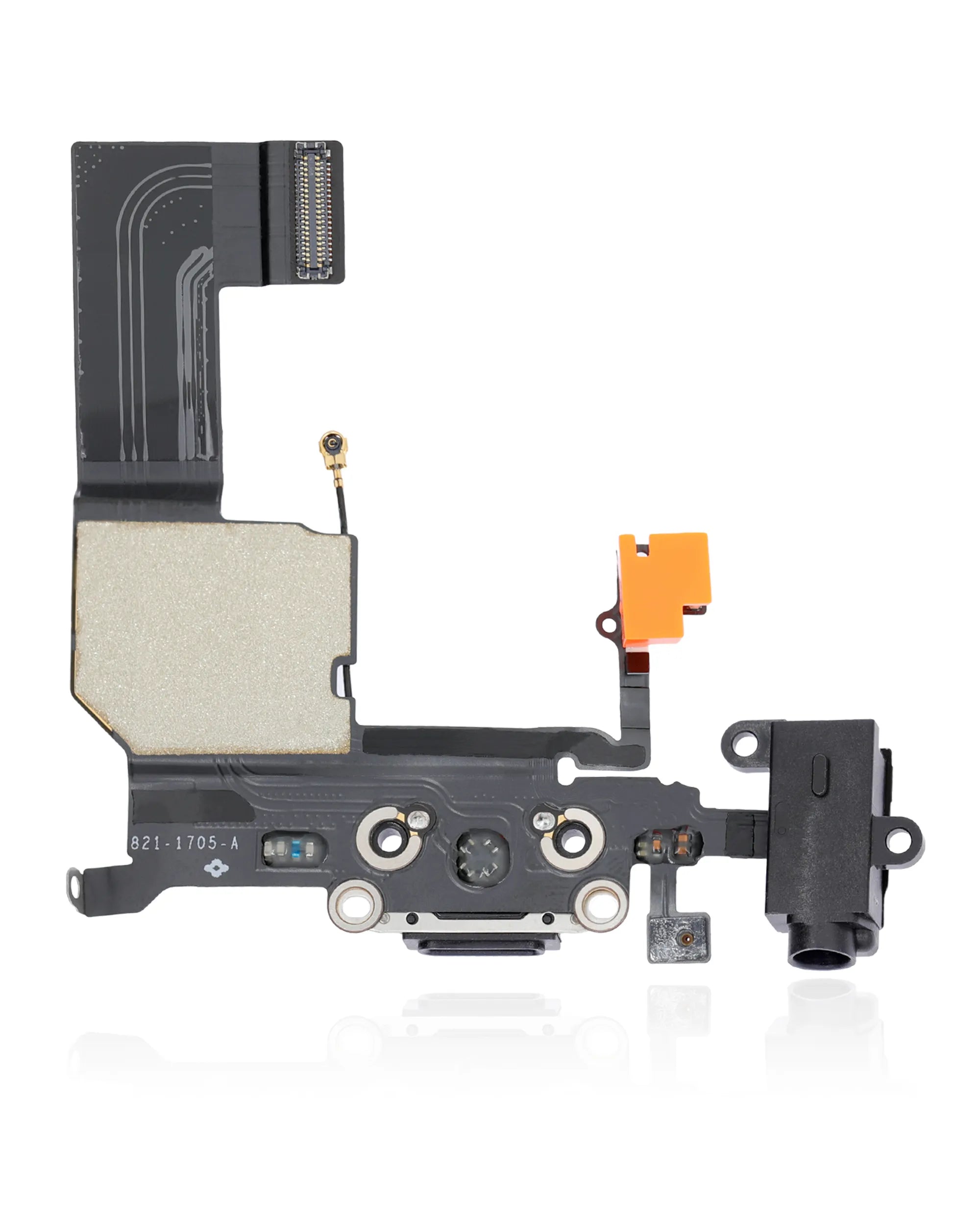 Charging Port Flex Cable For iPhone 5C (Pull) (Black)