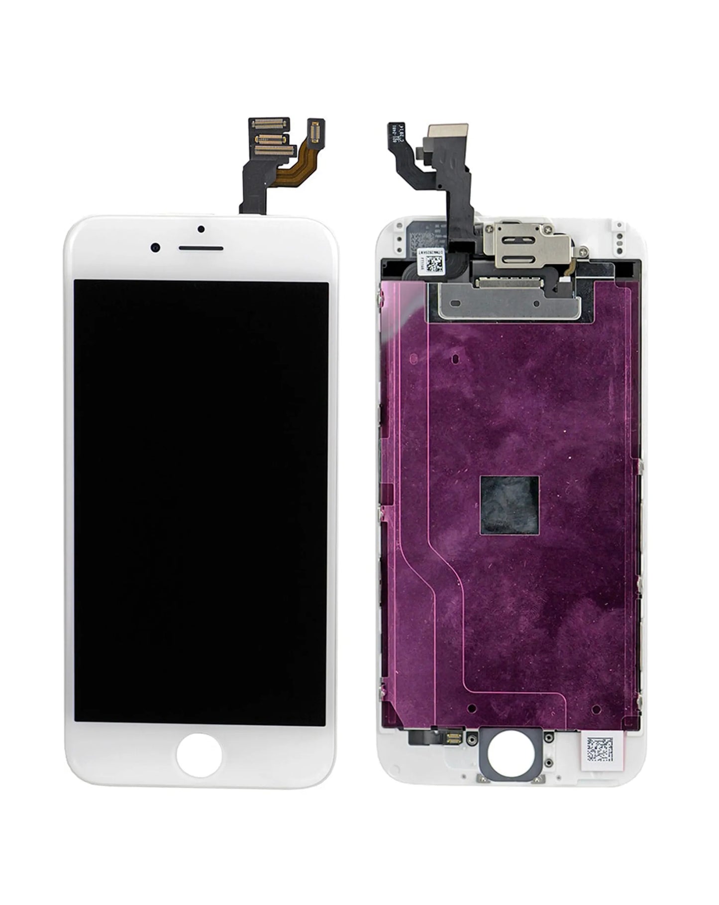 Complete LCD Assembly For iPhone 6 (With Front Camera: Prox Sensor & Ear Speaker) (Pro LCD) (White)