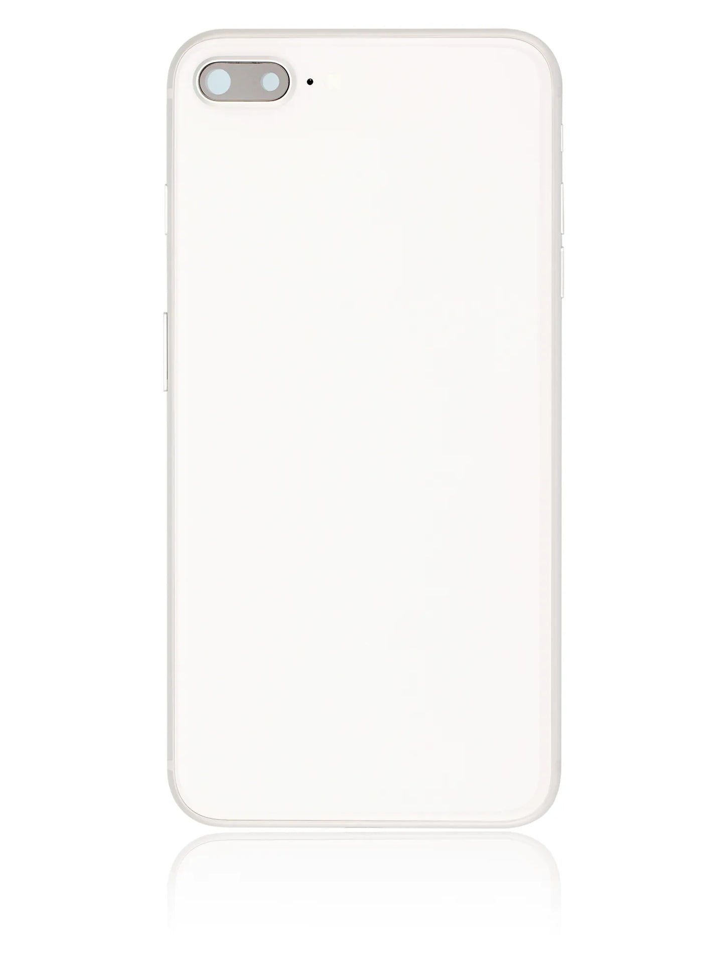 Back Housing W/ Small Components Pre-Installed For iPhone 8 Plus (Used OEM) (Pull) (Silver)