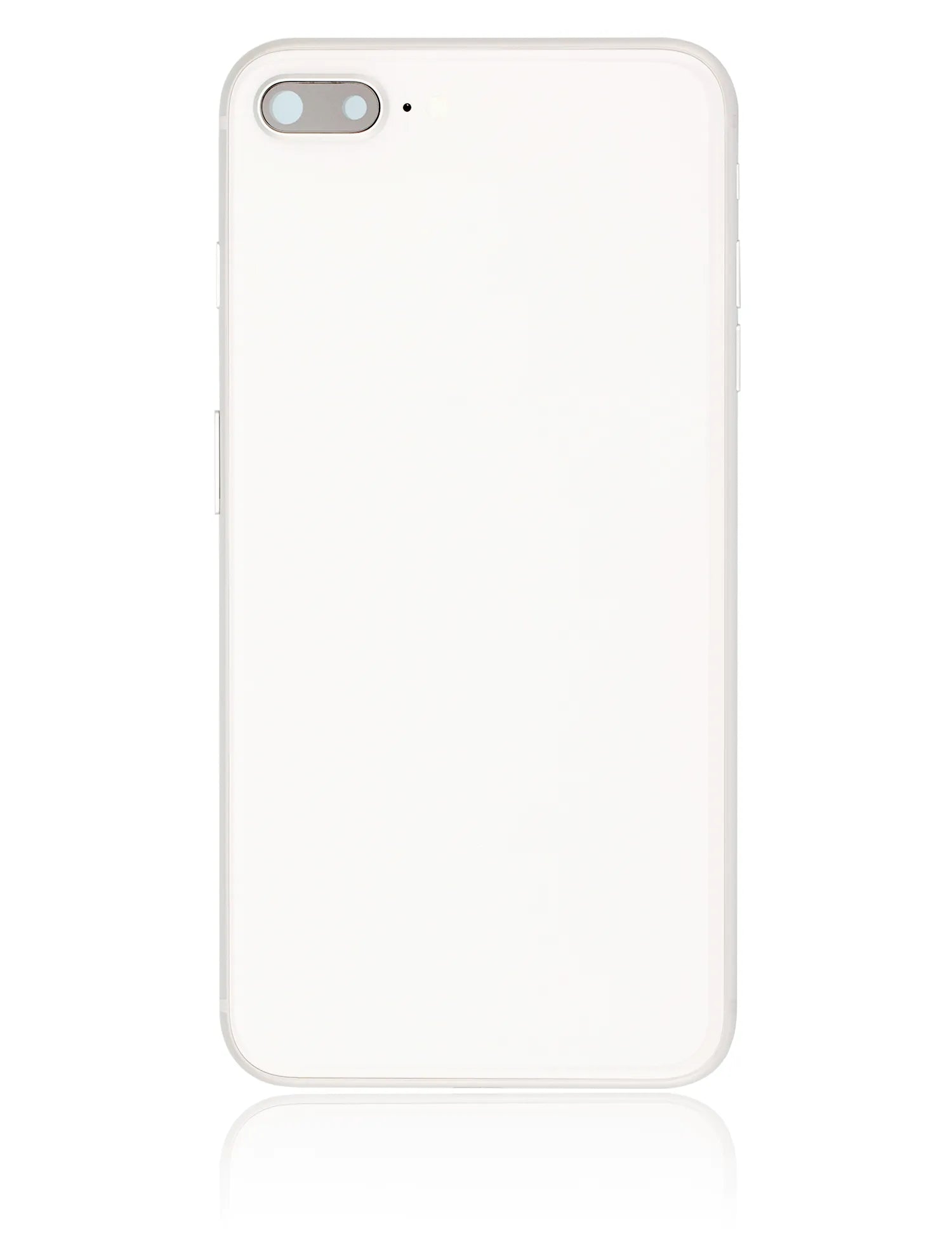 Back Housing W/ Small Components Pre-Installed For iPhone 8 Plus (Used OEM) (Pull) (Silver)