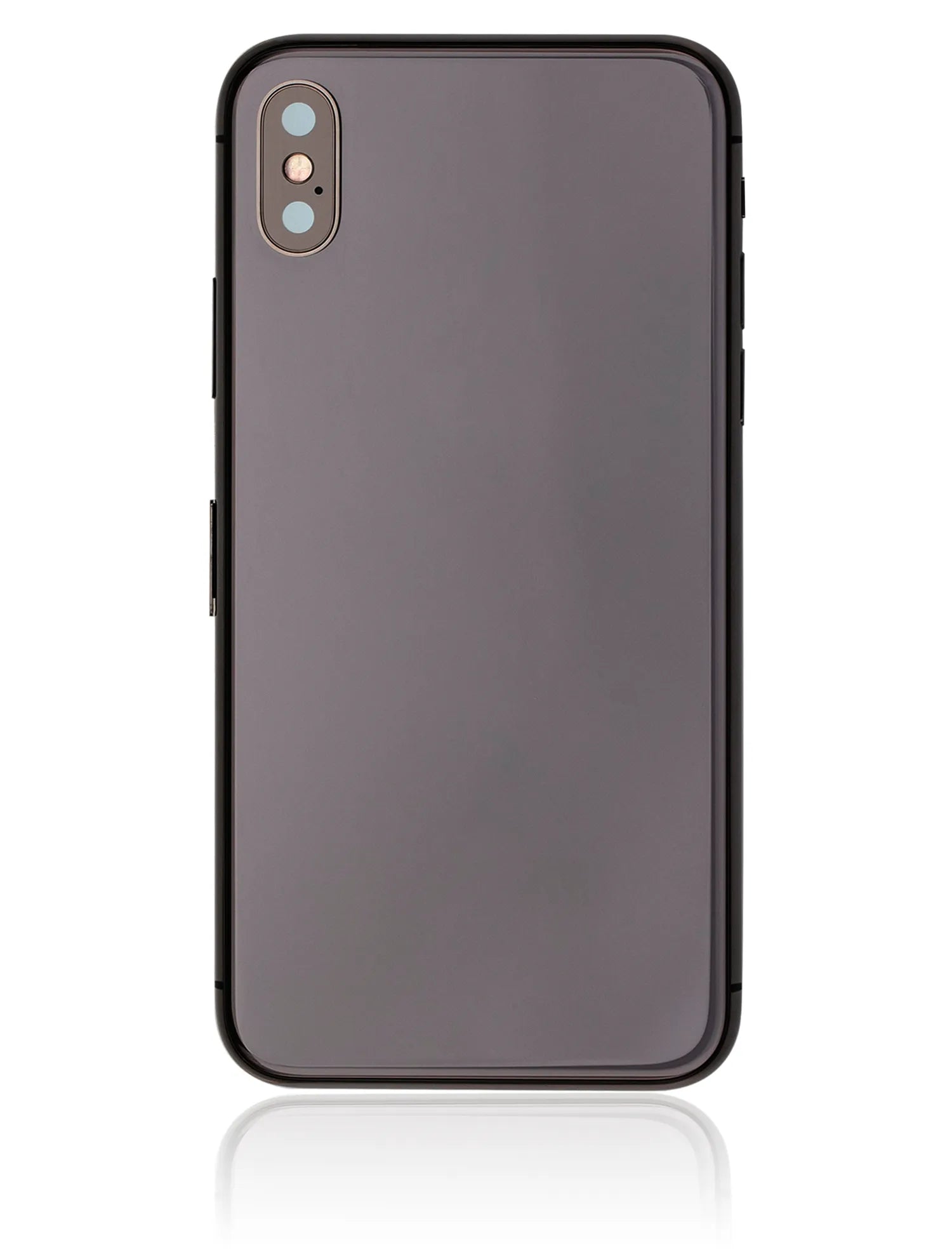 Back Housing W/ Small Components Pre-Installed For iPhone X (Used OEM) (Pull) (Space Gray)
