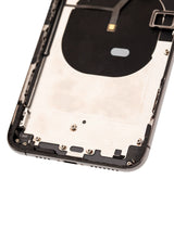 Back Housing W/ Small Components Pre-Installed For iPhone XS Max (Used OEM) (Pull) (Space Gray)