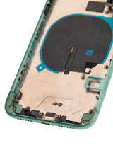 Back Housing W/ Small Components Pre-Installed For iPhone 11 (Used OEM) (Pull) (Green)