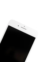 LCD Assembly With Steel Plate For iPhone 7 Plus (Refurbished: Toshiba) (White)