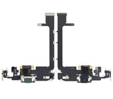 Charging Port Flex Cable With Board For iPhone 11 Pro Max (Used OEM) (Pull) (Midnight Green)