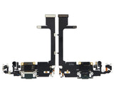 Charging Port Flex Cable With Board For iPhone 11 Pro (Used OEM) (Pull) (Midnight Green)