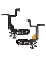 Charging Port Flex Cable For iPhone 13 Pro (Pull) (Graphite)