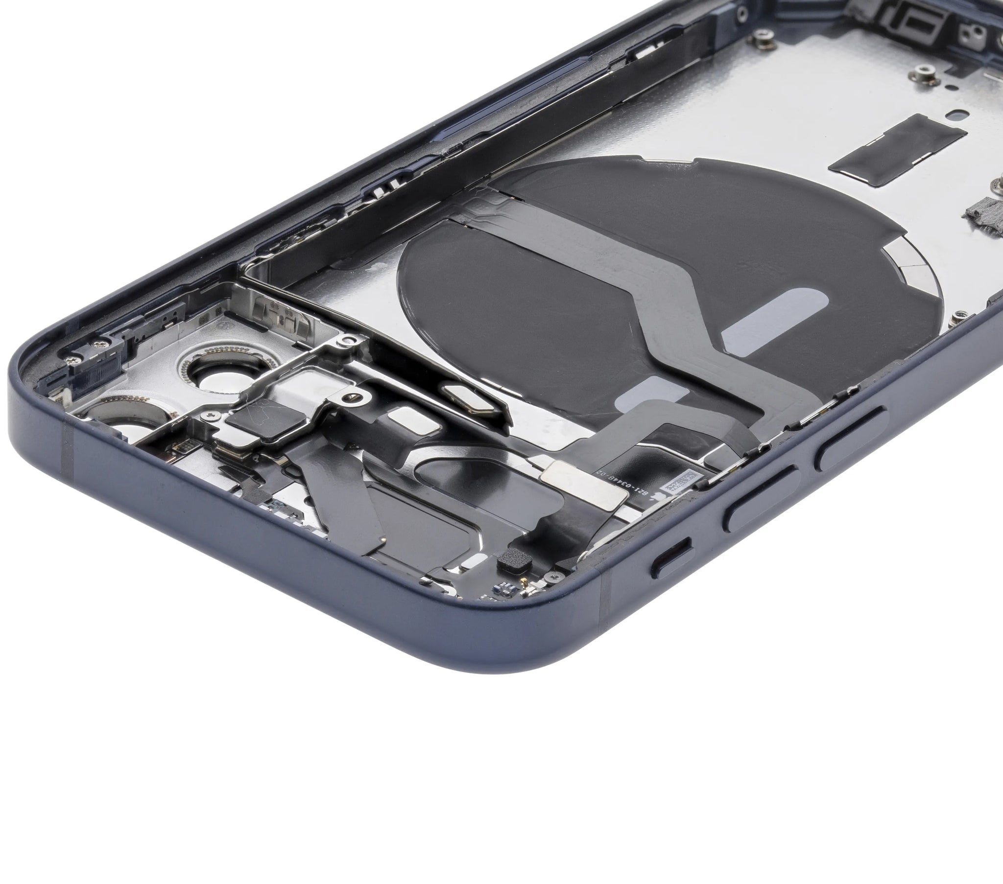 Back Housing W/ Small Parts For iPhone 12 Mini (EU / Global Version) (Pull) (Blue)