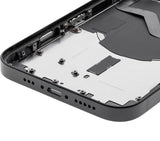 Back Housing W/ Small Parts For iPhone 12 (EU / Global Version) (Pull) (Black)