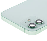 Back Housing W/ Small Parts For iPhone 12 (US Version) (Pull) (Green)