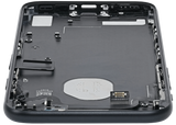 Back Housing W/ Small Components Pre-Installed For iPhone 7 (Pull) (Matte Black)