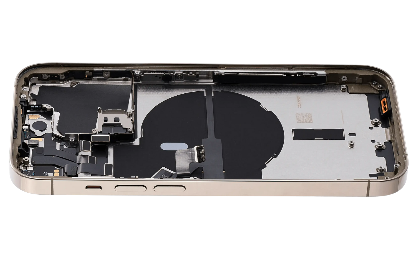 Back Housing W/ Small Parts For iPhone 14 Pro (US Version) (Pull) (Gold)