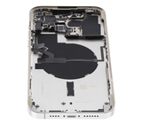 Back Housing W/ Small Parts For iPhone 14 Pro Max (US Version) (Pull) (Silver)