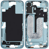 Mid-Frame Housing W/ Small Parts For iPhone 16 Plus (EU / Global Version) (Pull) (Teal)