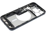 Mid-Frame Housing W/ Charging Port Flex & Small Parts For iPhone 15 Pro Max (US Version) (Pull) (Blue Titanium)