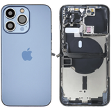 Back Housing W/ Small Parts For iPhone 13 Pro (EU / Global Version) (Pull) (Sierra Blue)