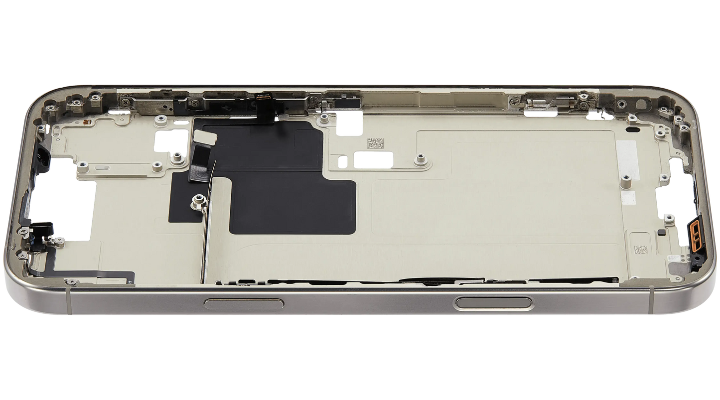 Mid-Frame Housing W/ Small Parts For iPhone 16 Pro Max (US Version) (Pull) (Natural Titanium)