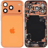 Back Housing W/ Charging Port Flex & Small Parts For iPhone 17 Pro (EU / Global Version) (Pull) (Cosmic Orange)
