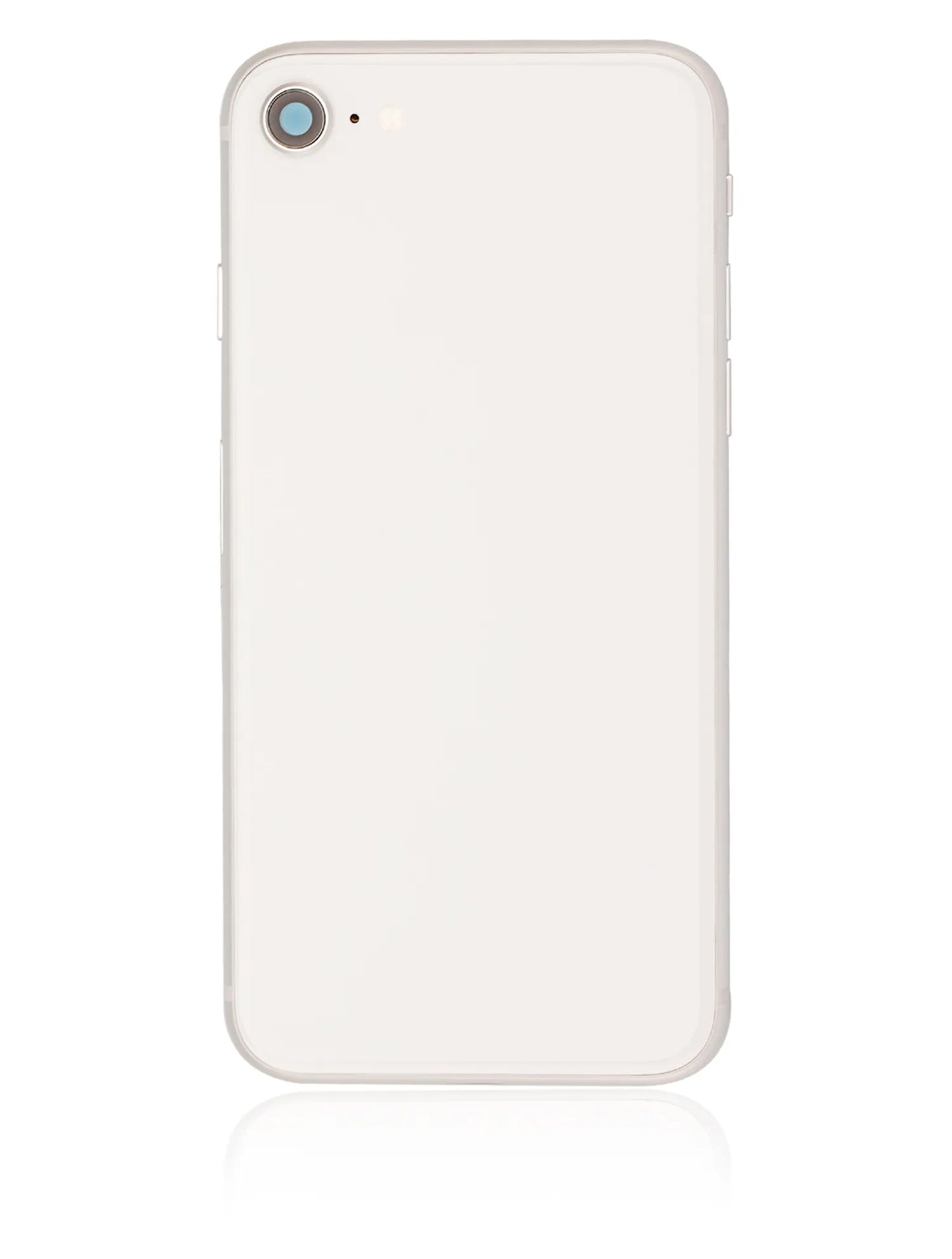 Back Housing W/ Small Components Pre-Installed For iPhone 8 (Pull) (Silver)