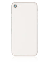 Back Housing W/ Small Components Pre-Installed For iPhone 8 (Pull) (Silver)