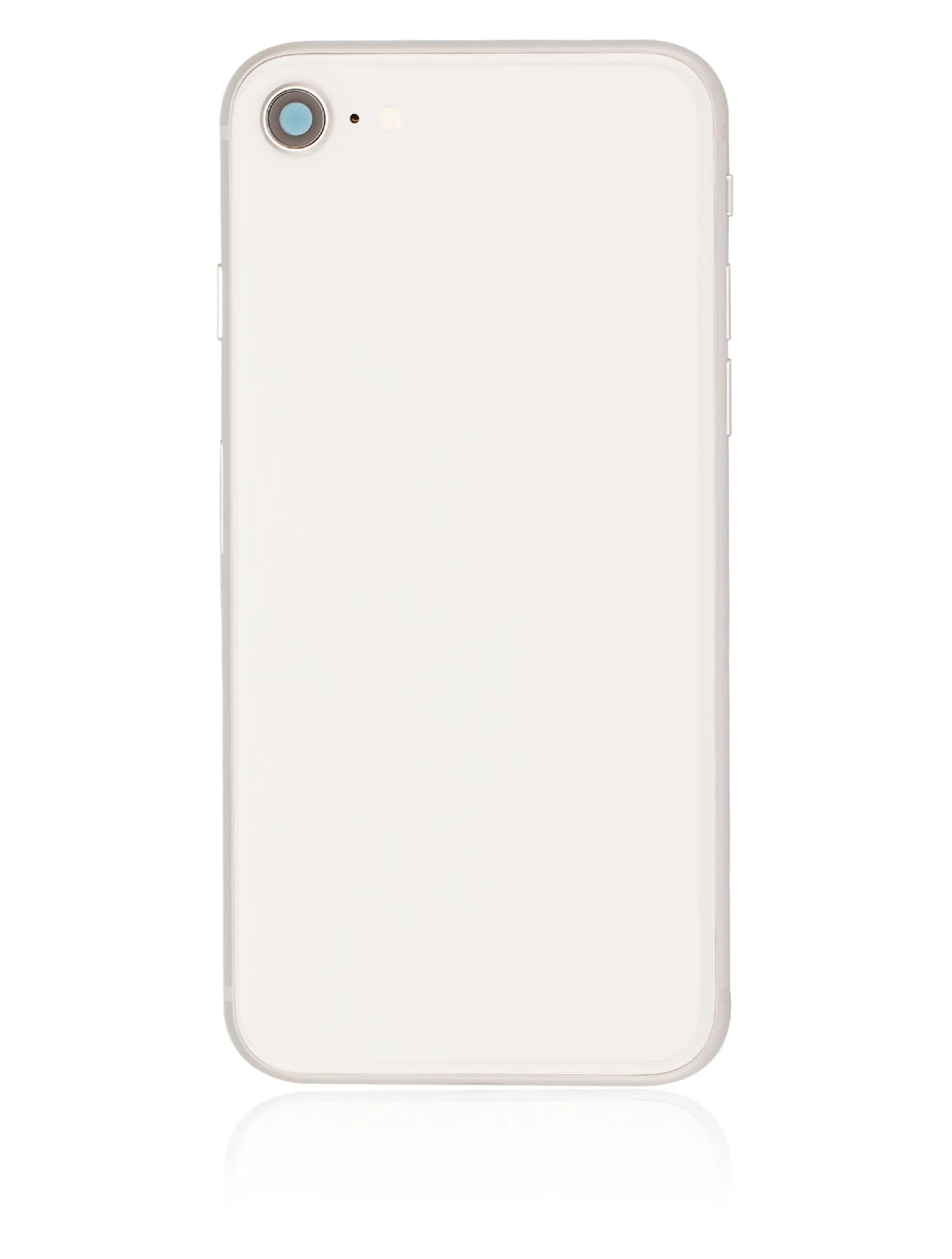 Back Housing W/ Small Components Pre-Installed For iPhone 8 (Pull) (Silver)