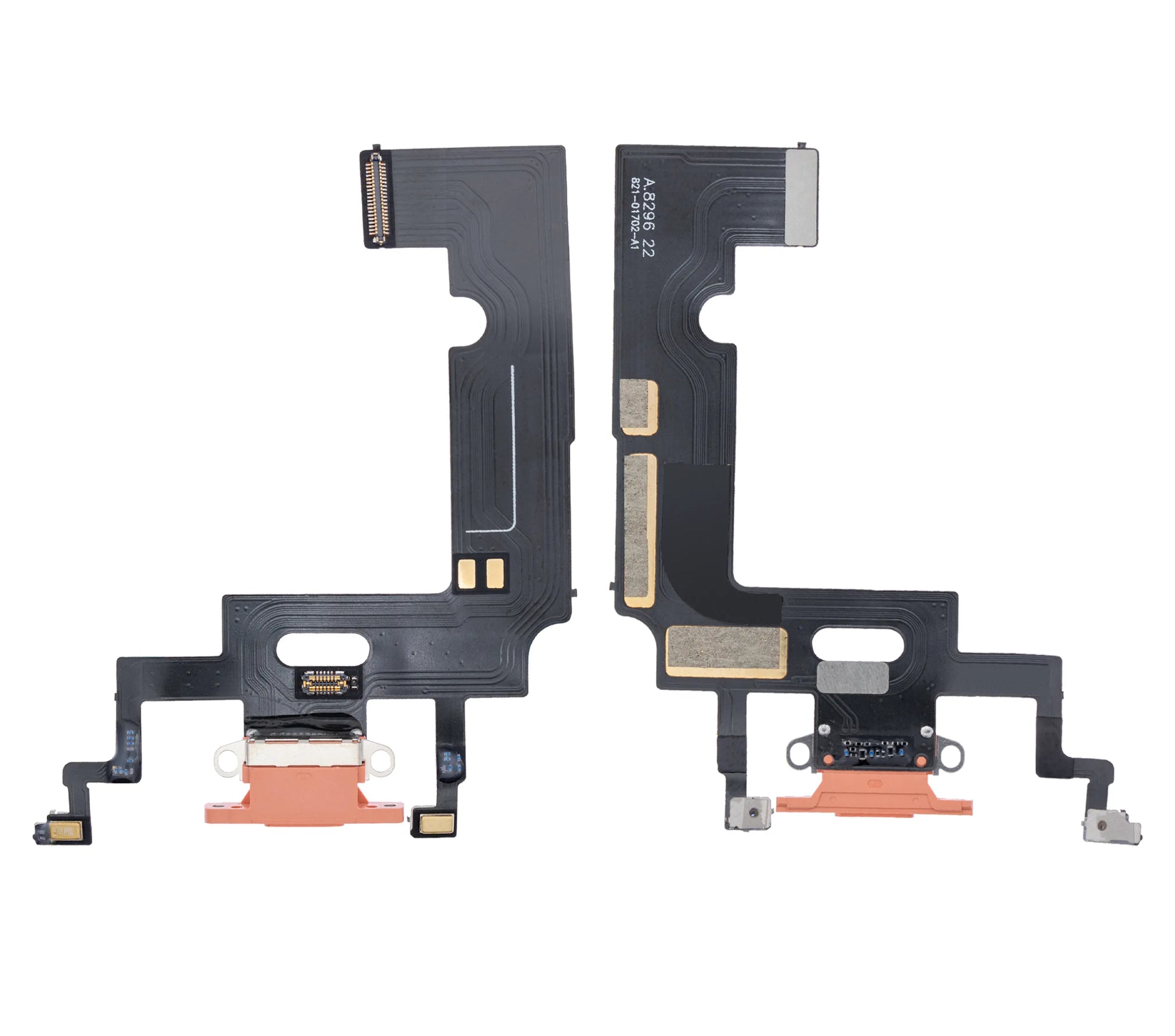 Charging Port Flex Cable For iPhone XR (Pull) (Coral)