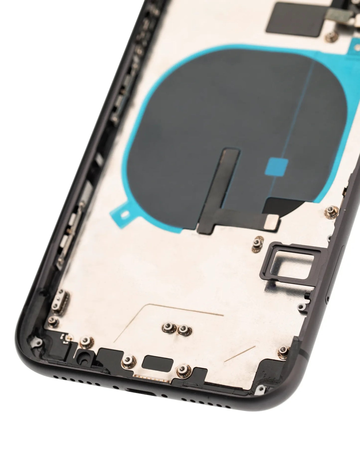 Back Housing W/ Small Components Pre-Installed For iPhone 11 (Used OEM) (Pull) (Black)
