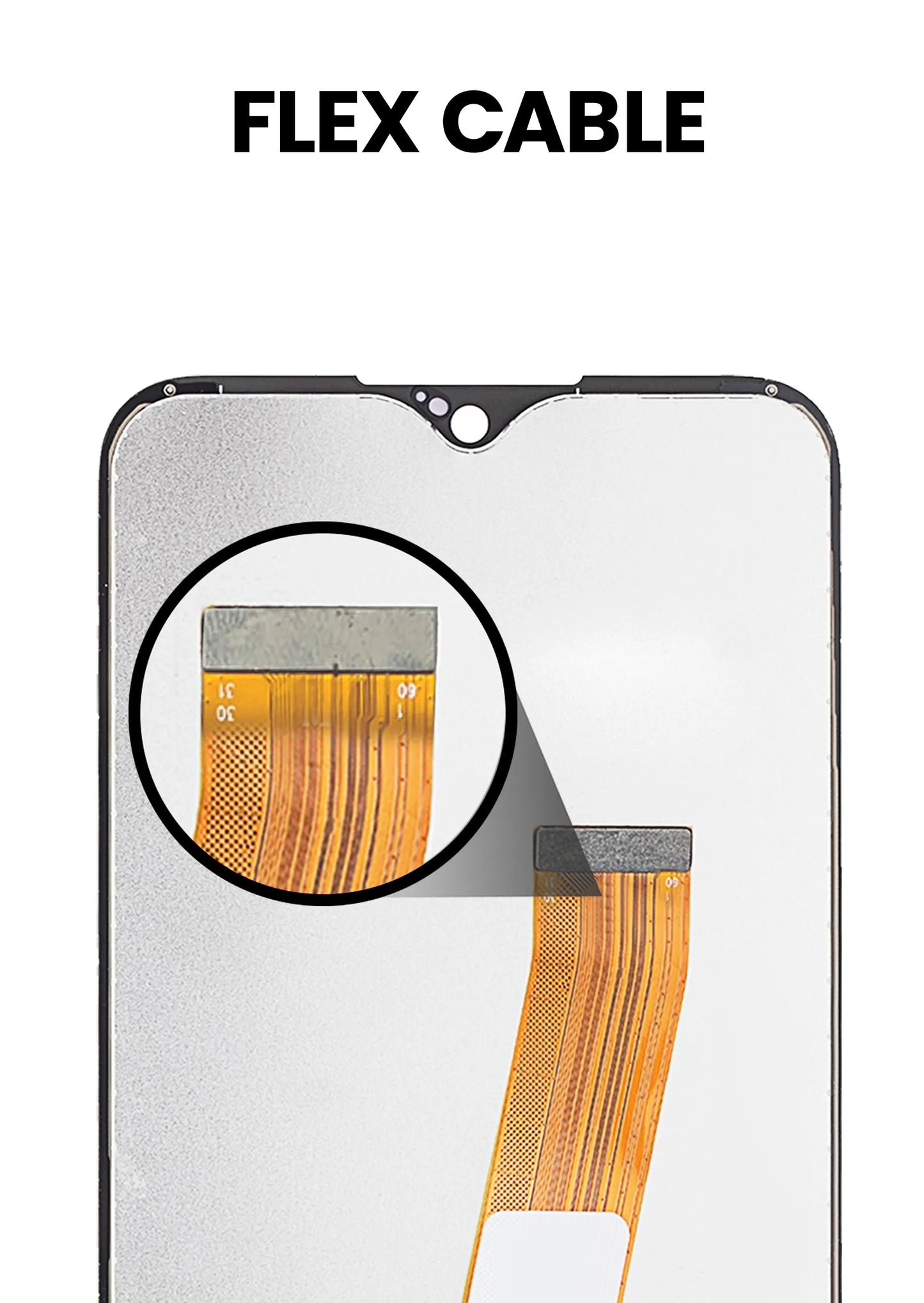 LCD Assembly Without Frame For Samsung Galaxy A01 (Global Model) (Micro USB Frame) (Incell) (All Colors)