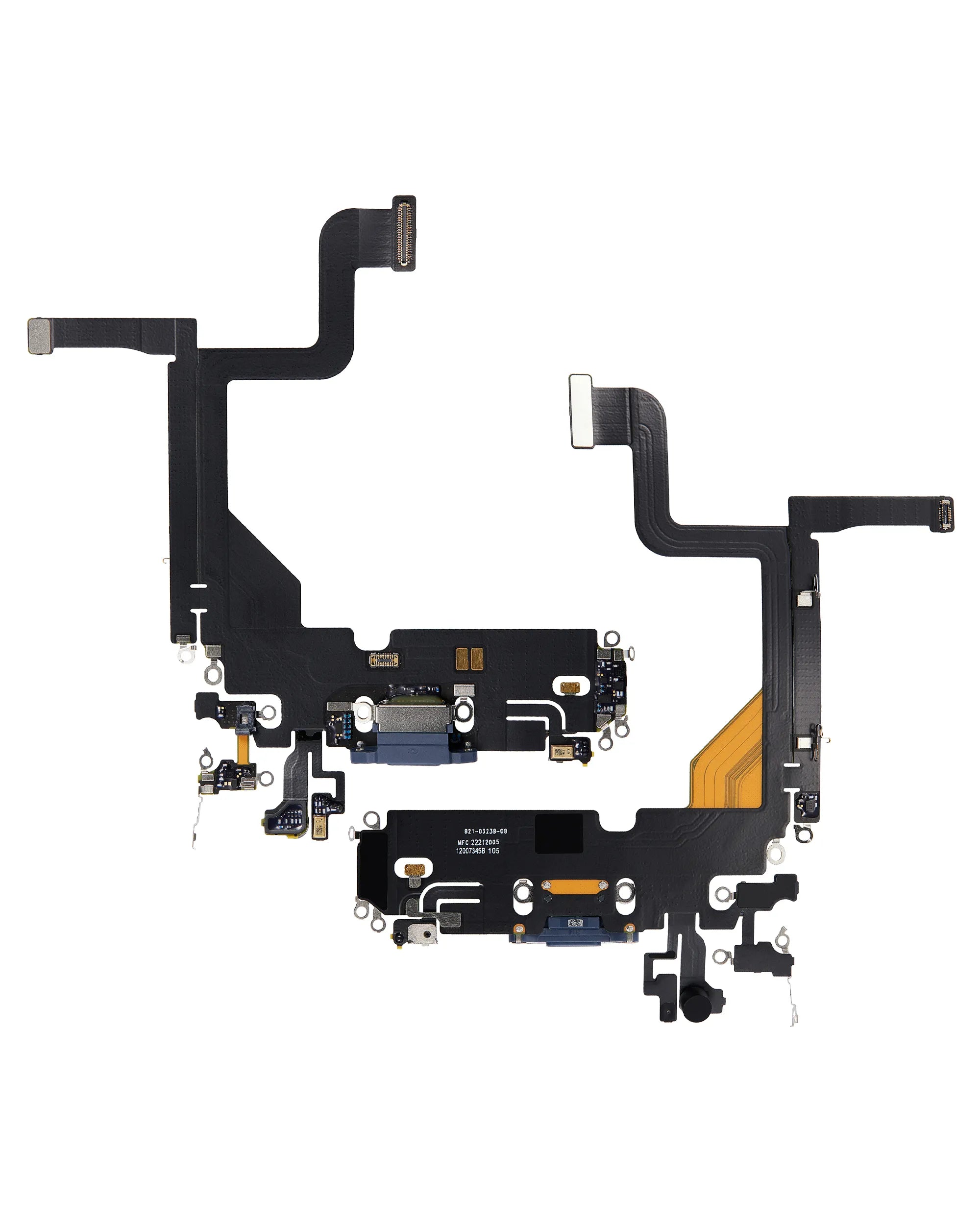 Charging Port Flex Cable For iPhone 13 Pro (Pull) (Graphite)